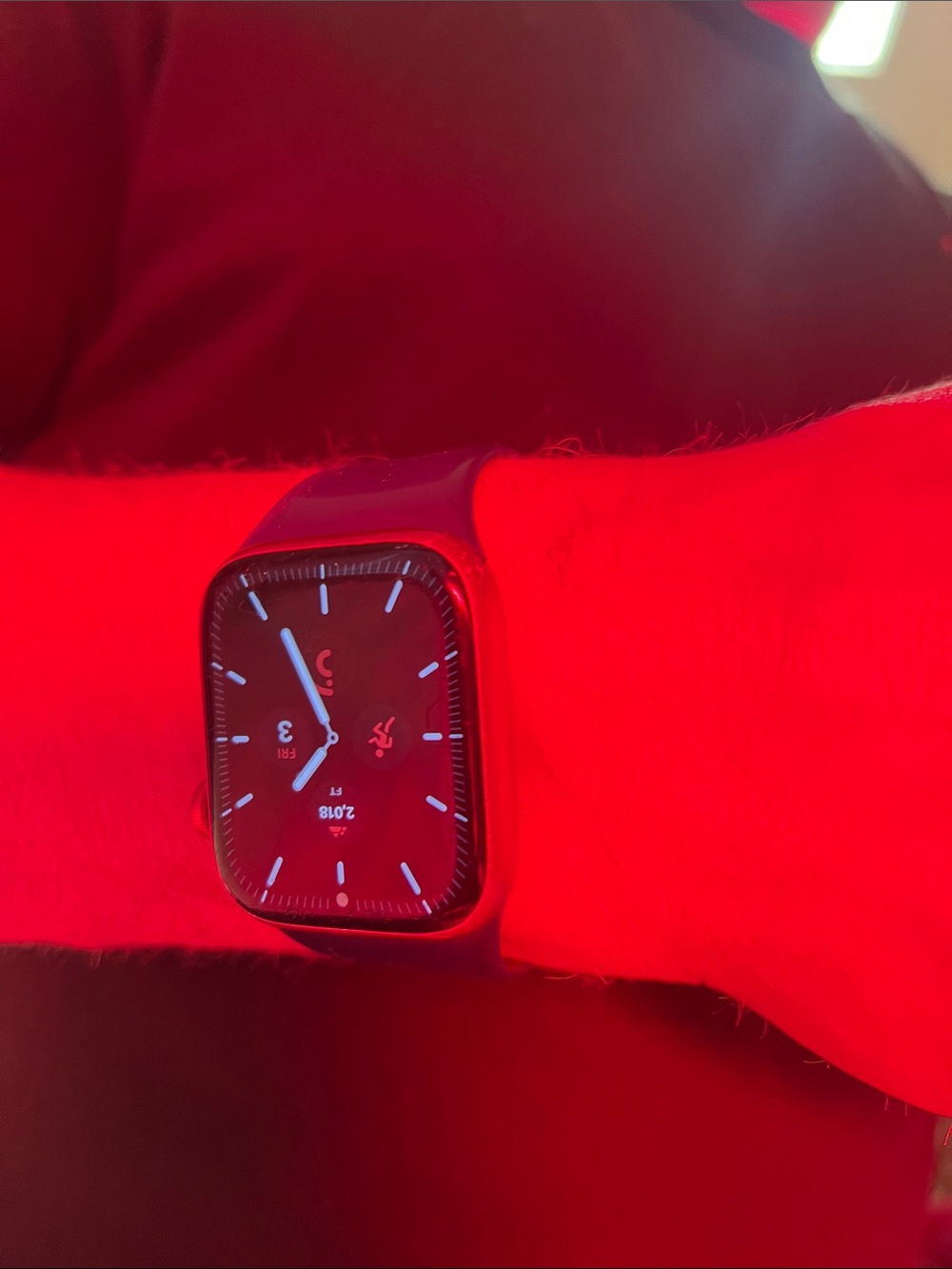 Apple Smartwatch with Dark Blue Band - Touchscreen Fitness Watch